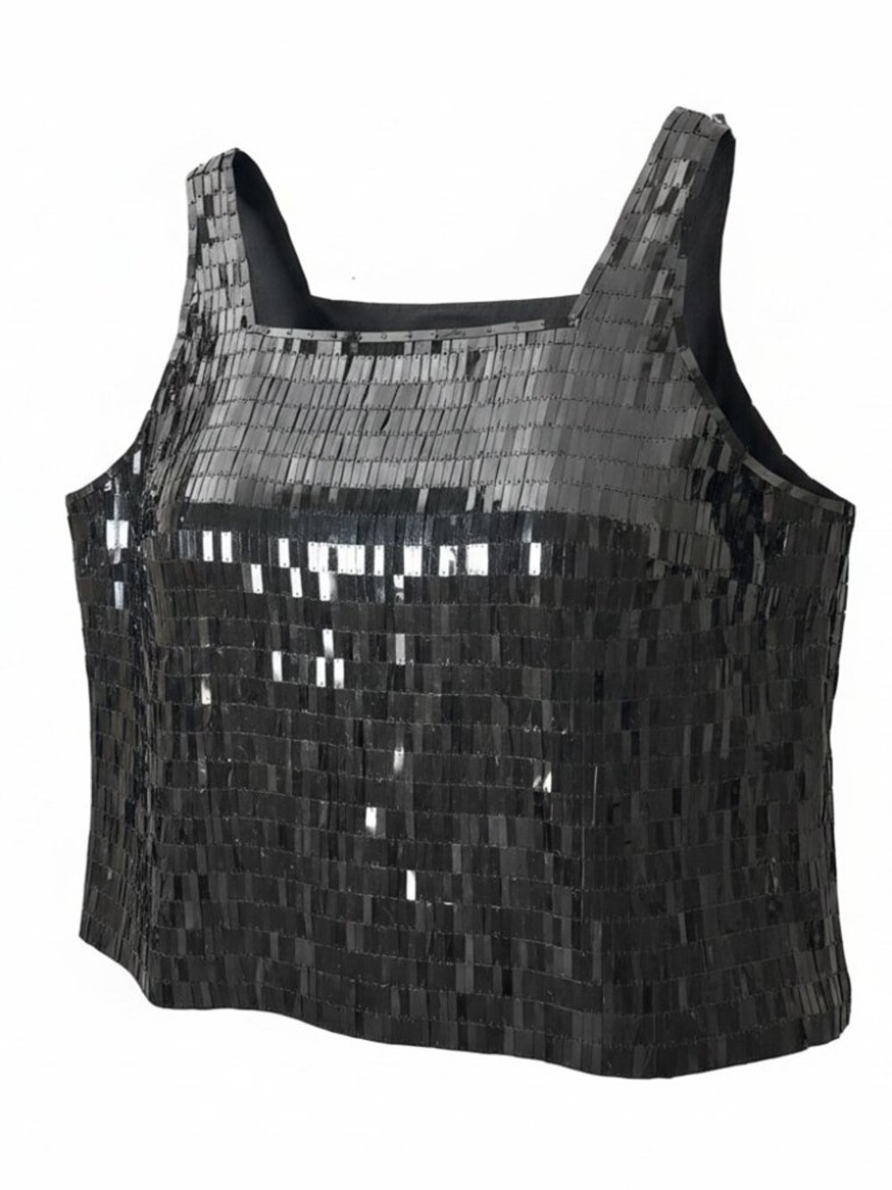 Rena Rowan NWT Women's Black Sequin LA FETE Top, Size 22W